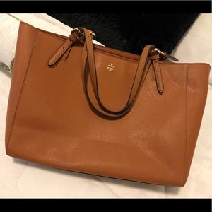 Tory Burch Emerson Large Leather Tote